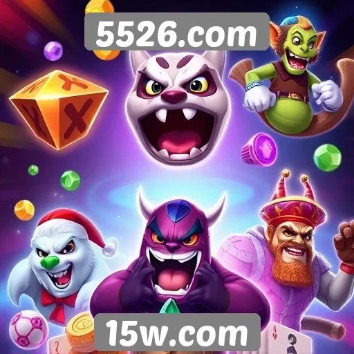A variedade de jogos disponíveis no 5526.com